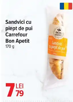Carrefour Market Sandvici cu piept de pui Carrefour Bon Apetit Ofertă