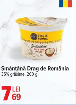Carrefour Market Smântână Drag de România Ofertă
