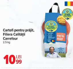 Carrefour Market Cartofi pentru prăjit, Filiera Calității Carrefour Ofertă