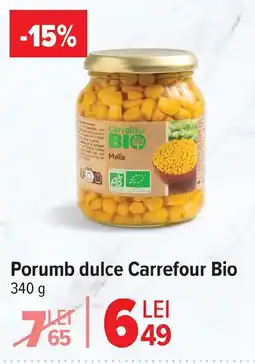 Carrefour Market Porumb dulce Carrefour Bio Ofertă
