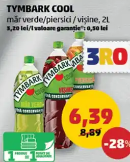 Penny Tymbark cool măr verde/piersici / visine Ofertă