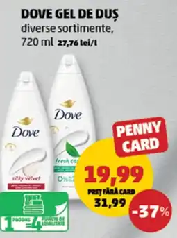 Penny Dove gel de duș Ofertă
