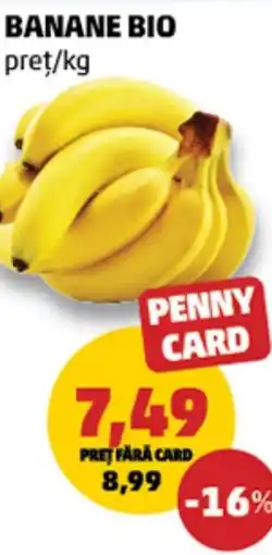 Penny Banane bio Ofertă