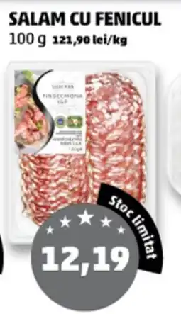 Penny Salam cu fenicul Ofertă