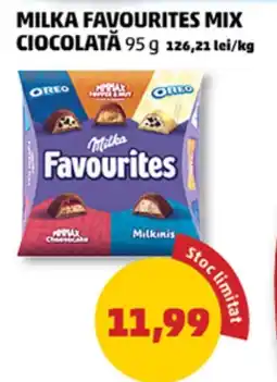 Penny Milka favourites mix ciocolată Ofertă