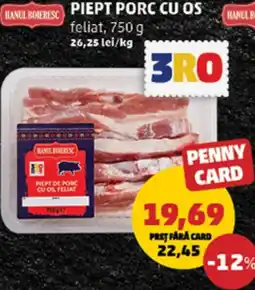 Penny Piept porc cu os feliat Ofertă