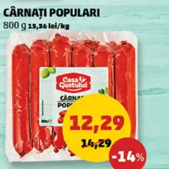 Penny Cârnaţi populari Ofertă