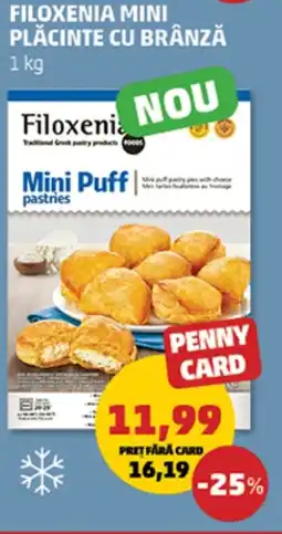 Penny Filoxenia mini plăcinte cu brânză Ofertă