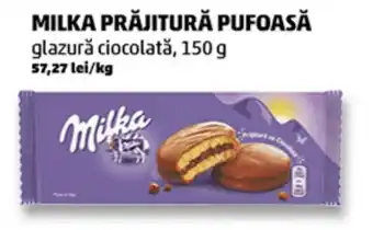 Milka prăjitură pufoasă glazură ciocolată