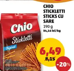 Penny Chio stickletti sticks cu sare Ofertă