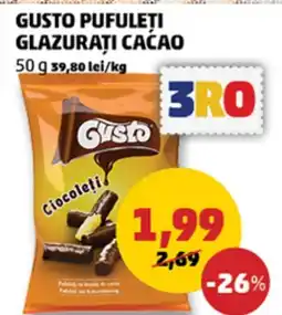 Penny Gusto pufuleți glazuraţi cacao Ofertă