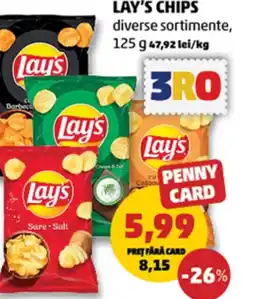 Penny Lay's chips Ofertă