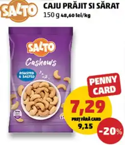 Penny Salto caju prăjit si sărat Ofertă