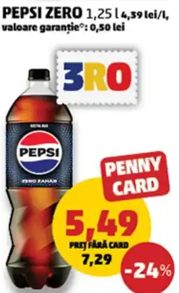 Penny Pepsi zero Ofertă