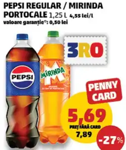 Penny Pepsi regular/mirinda portocale Ofertă