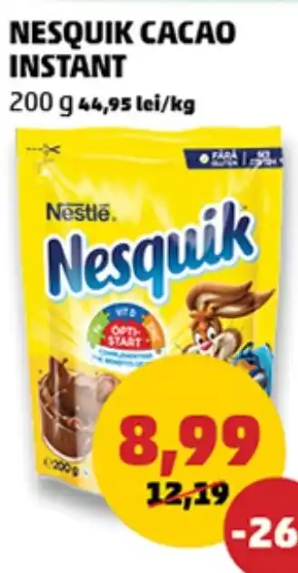 Penny Nesquik cacao instant Ofertă