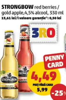 Penny Strongbow red berries/ gold apple Ofertă