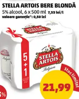 Penny Stella artois bere blondă Ofertă