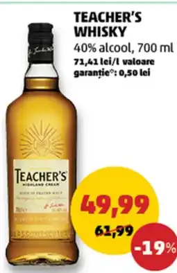 Penny Teacher's whisky Ofertă
