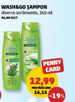 Penny Wash&go sampon Ofertă