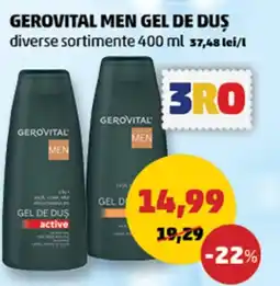 Penny Gerovital men gel de dus Ofertă