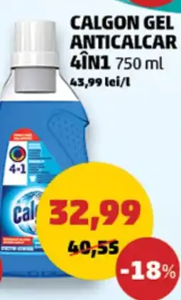 Penny Calgon gel anticalcar 4în1 Ofertă