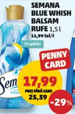 Penny Semana blue whish balsam rufe Ofertă