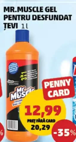 Penny Mr.muscle gel pentru desfundat tevi Ofertă