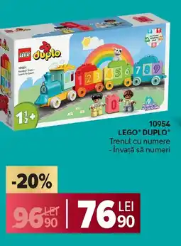 Carrefour LEGO DUPLO Trenul cu numere -Învaţă să numeri Ofertă