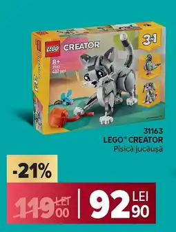 Carrefour LEGO CREATOR Pisică jucăuşă Ofertă