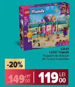 Carrefour LEGO Friends Magazin de dulciuri din oraşul Heartlake Ofertă
