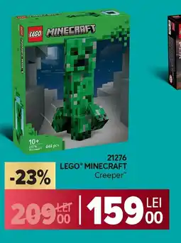 Carrefour LEGO MINECRAFT Creeper Ofertă