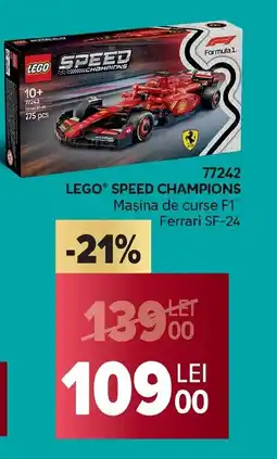 Carrefour LEGO SPEED CHAMPIONS Maşina de curse F1° Ferrari SF-24 Ofertă