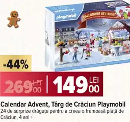 Carrefour Calendar Advent, Târg de Crăciun Playmobil Ofertă
