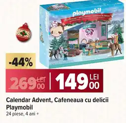 Carrefour Calendar Advent, Cafeneaua cu delicii Playmobil Ofertă