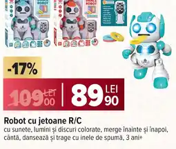 Carrefour Robot cu jetoane R/C Ofertă
