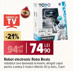 Carrefour Robot electronic Robo Beats Ofertă