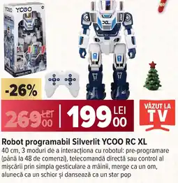 Carrefour Robot programabil Silverlit YCOO RC XL Ofertă
