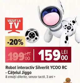 Carrefour Robot interactiv Silverlit YCOO RC - Cățelul Jiggo Ofertă