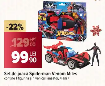 Carrefour Set de joacă Spiderman Venom Miles Ofertă