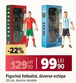 Carrefour Figurină fotbalist, diverse echipe Ofertă