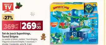 Carrefour Set de joacă Superthings, Turnul Enigma Ofertă