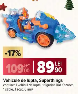 Carrefour Vehicule de luptă, Superthings Ofertă
