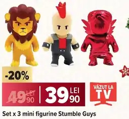 Carrefour Set x 3 mini figurine Stumble Guys Ofertă