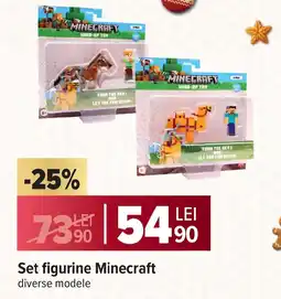Carrefour Set figurine Minecraft Ofertă
