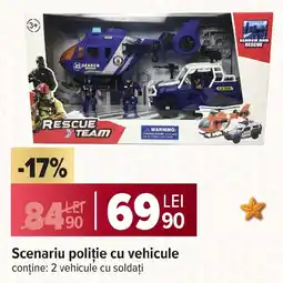 Carrefour Scenariu poliţie cu vehicule Ofertă