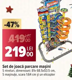 Carrefour Set de joacă parcare maşini Ofertă