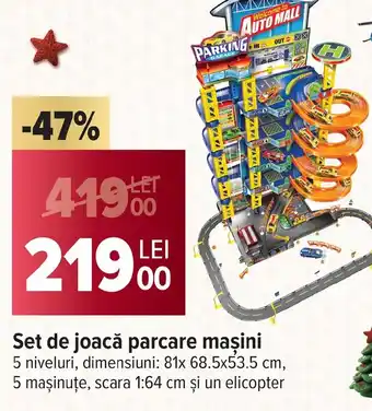 Set de joacă parcare maşini