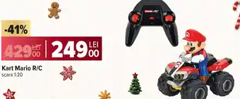 Carrefour Kart Mario R/C scara 1:20 Ofertă