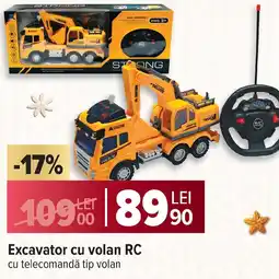 Carrefour Excavator cu volan RC Ofertă